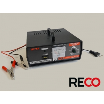 Prostownik samochodowy RECO 12V 15A do akumulatorów WET oraz EFB 20–150Ah